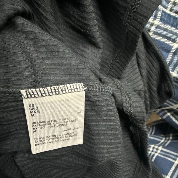 Jenni Style Not Size Missy and Plus Size Long Sleeve Square Neck Top, Created fo - Picture 4 of 4